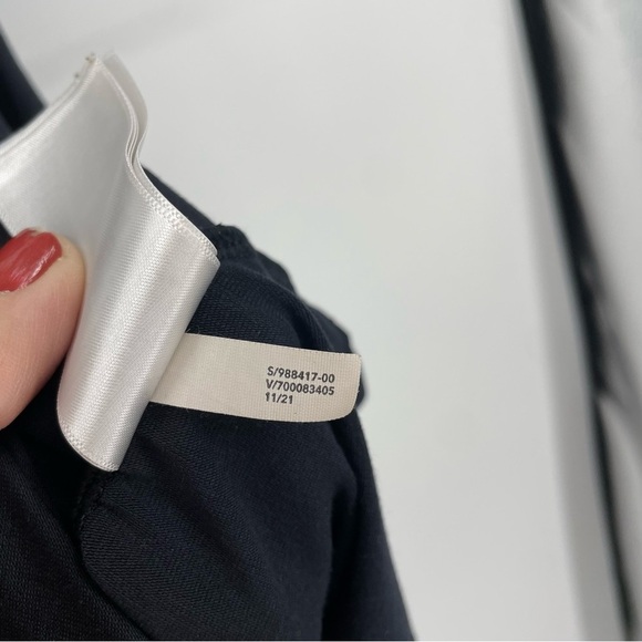 Athleta Essence Mock Neck Support Tank black Sz S 988417 - Picture 4 of 8